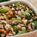 Turkey Sausage and Wild Rice Dressing
