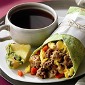 Beef Breakfast Burrito