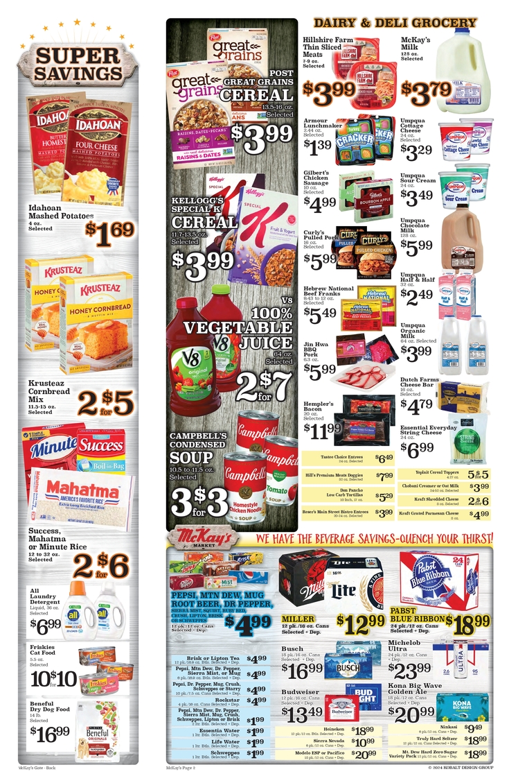 Print Weekly Specials | McKay's Market | Lakeside - 200 S. 8th | Weekly ...