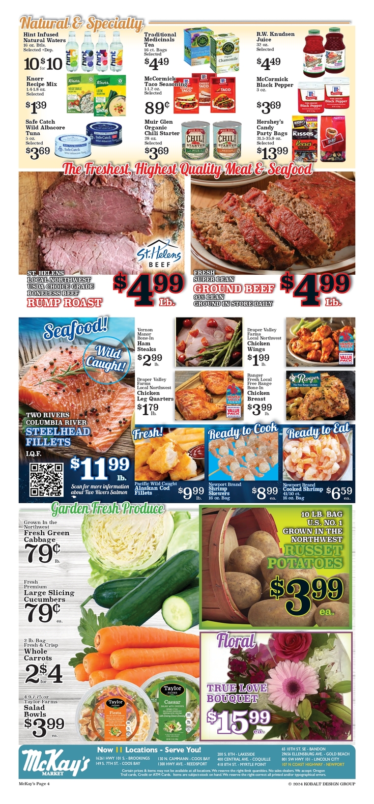 Print Weekly Specials | McKay's Market | Bandon - 65 10th Street SE ...