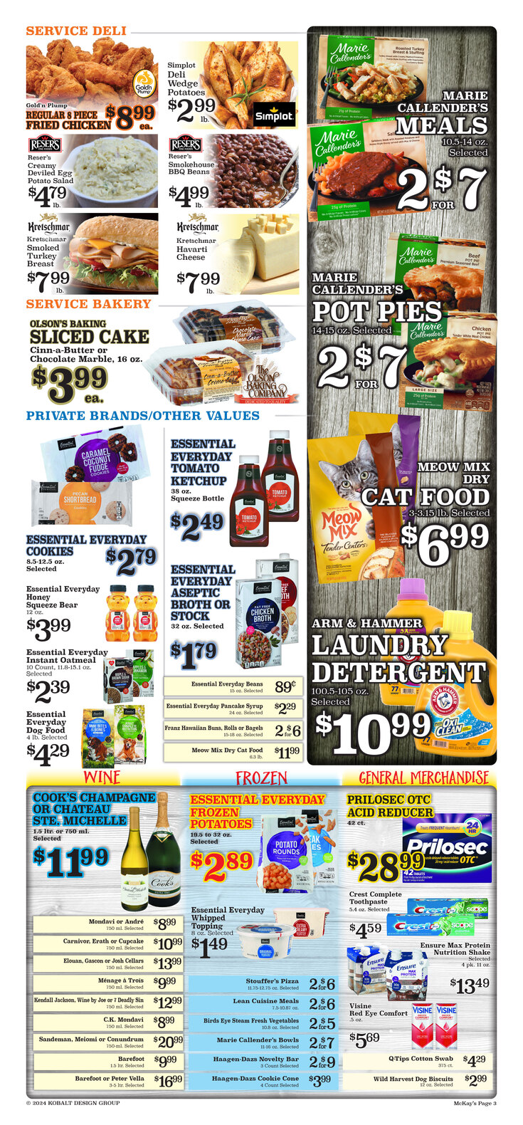 Print Weekly Specials | McKay's Market | Lakeside - 200 S. 8th | Weekly ...