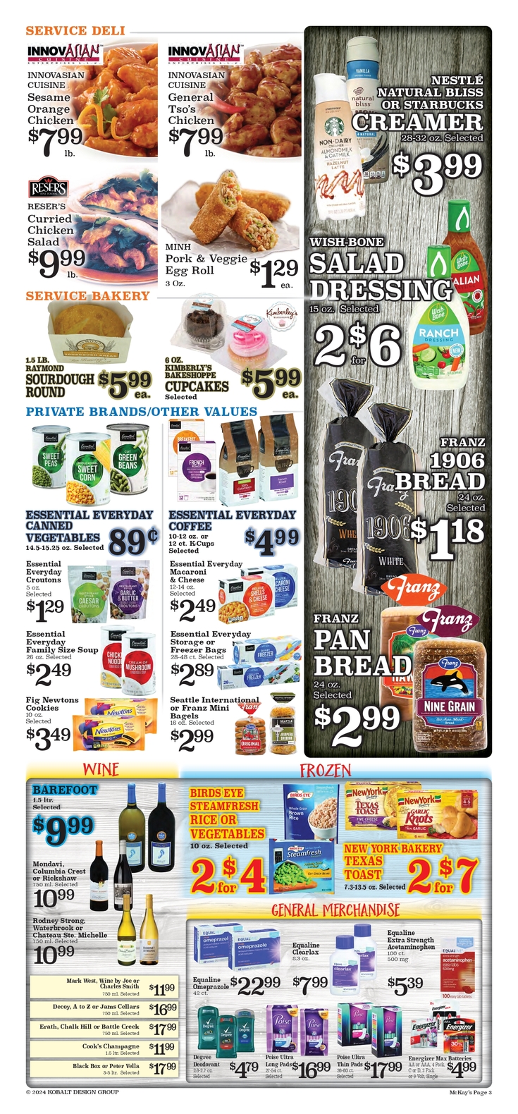 Print Weekly Specials | McKay's Market | Lincoln City - 801 S.W ...