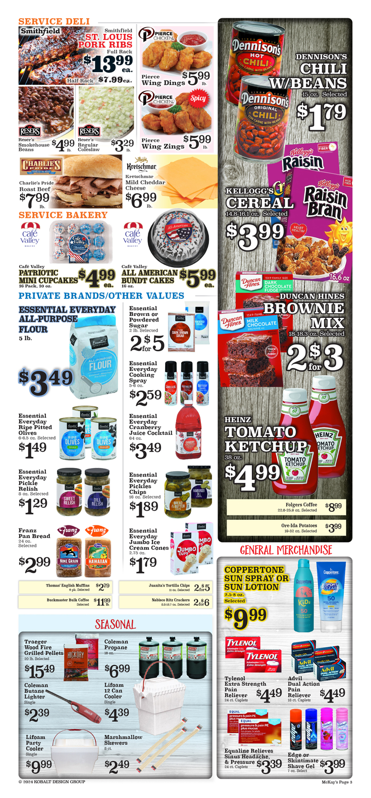 Print Weekly Specials | McKay's Market | Reedsport - 1300 Highway ...