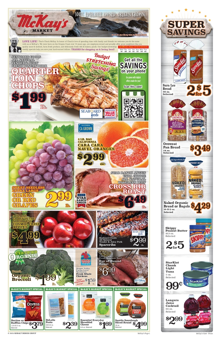Print weekly specials mckay s market newport 107 n coast hwy