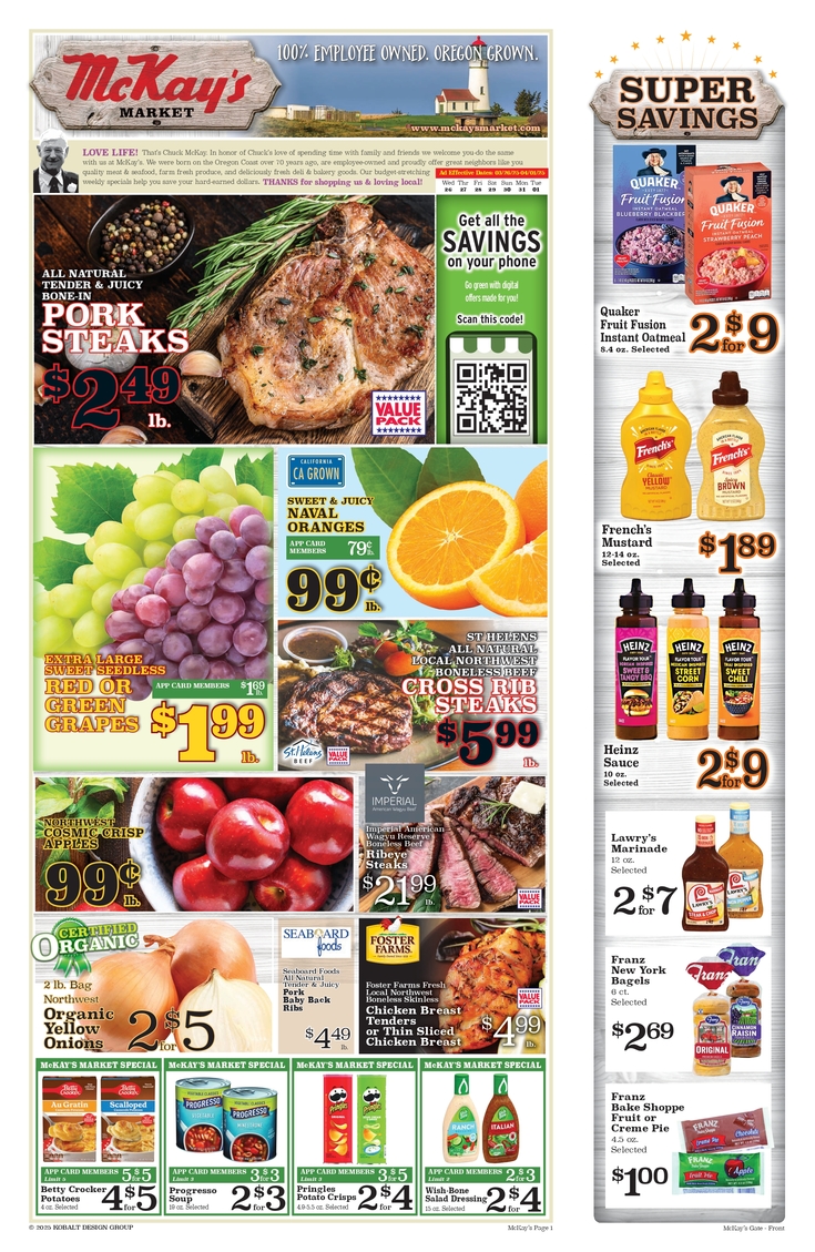 Market Street Weekly Ad