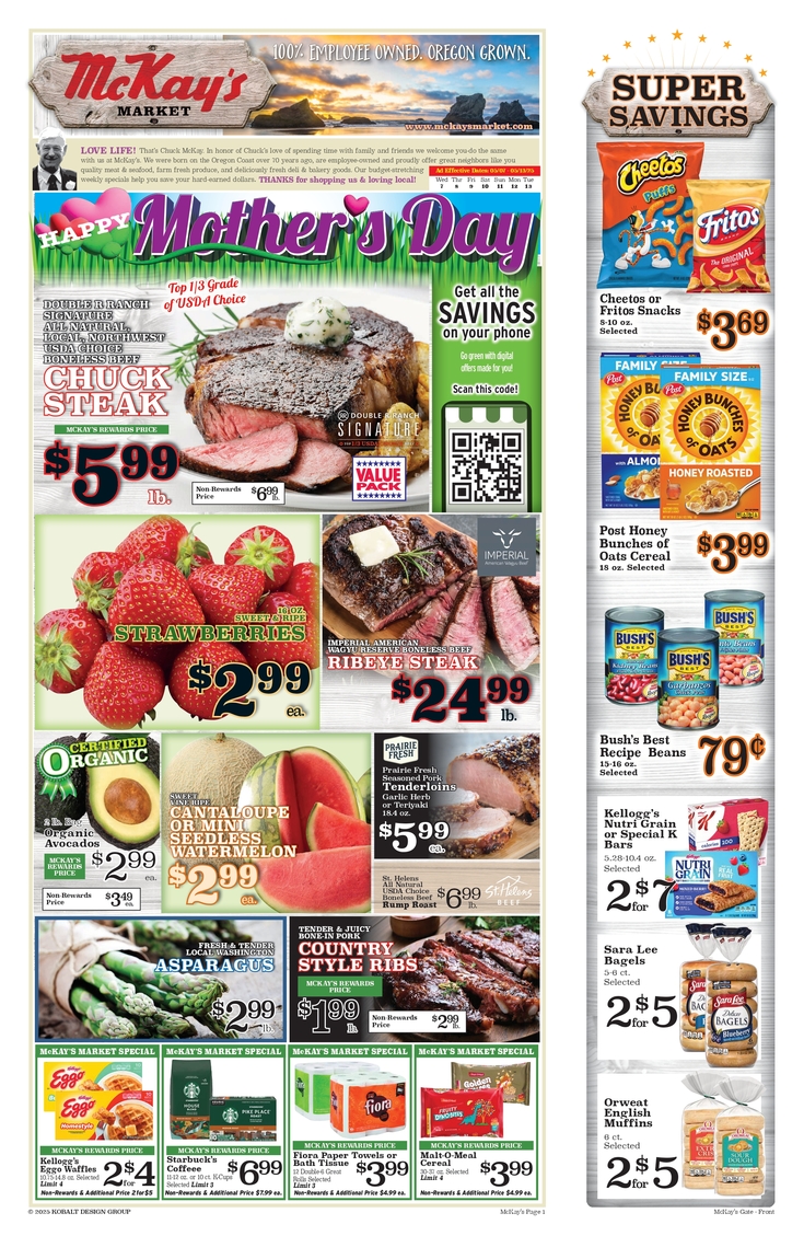 Print weekly specials mckay s market newport 107 n coast hwy